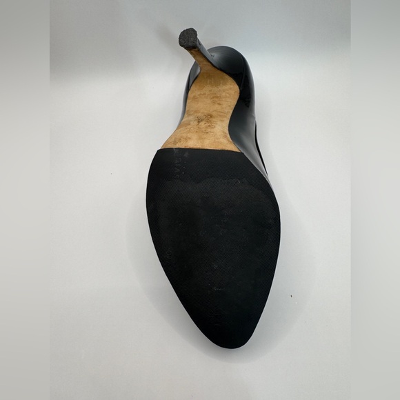 Dior Women’s Retro Escar 9cm Patent Leather Pumps, Black, SIZE: 38.5 - Picture 7 of 16